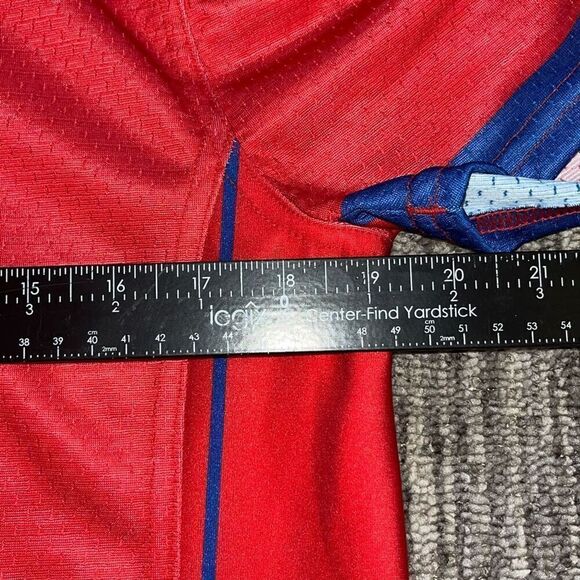 Spear Strong Jersey Number 1 Size Medium Red Athletic Performance Sports Shirt - Picture 5 of 7